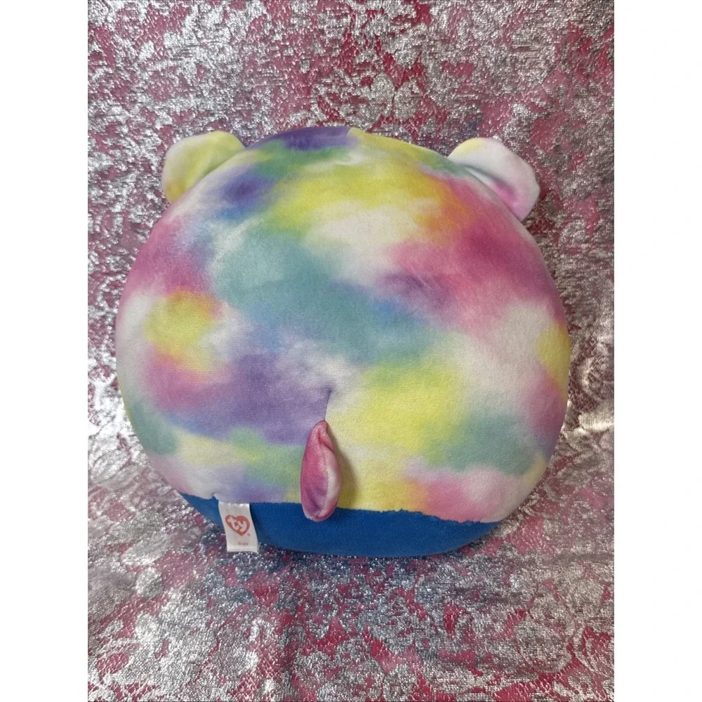 TY Beanie Baby Boos Squish-a-Boo - Hope The‎ Pastel Bear 10